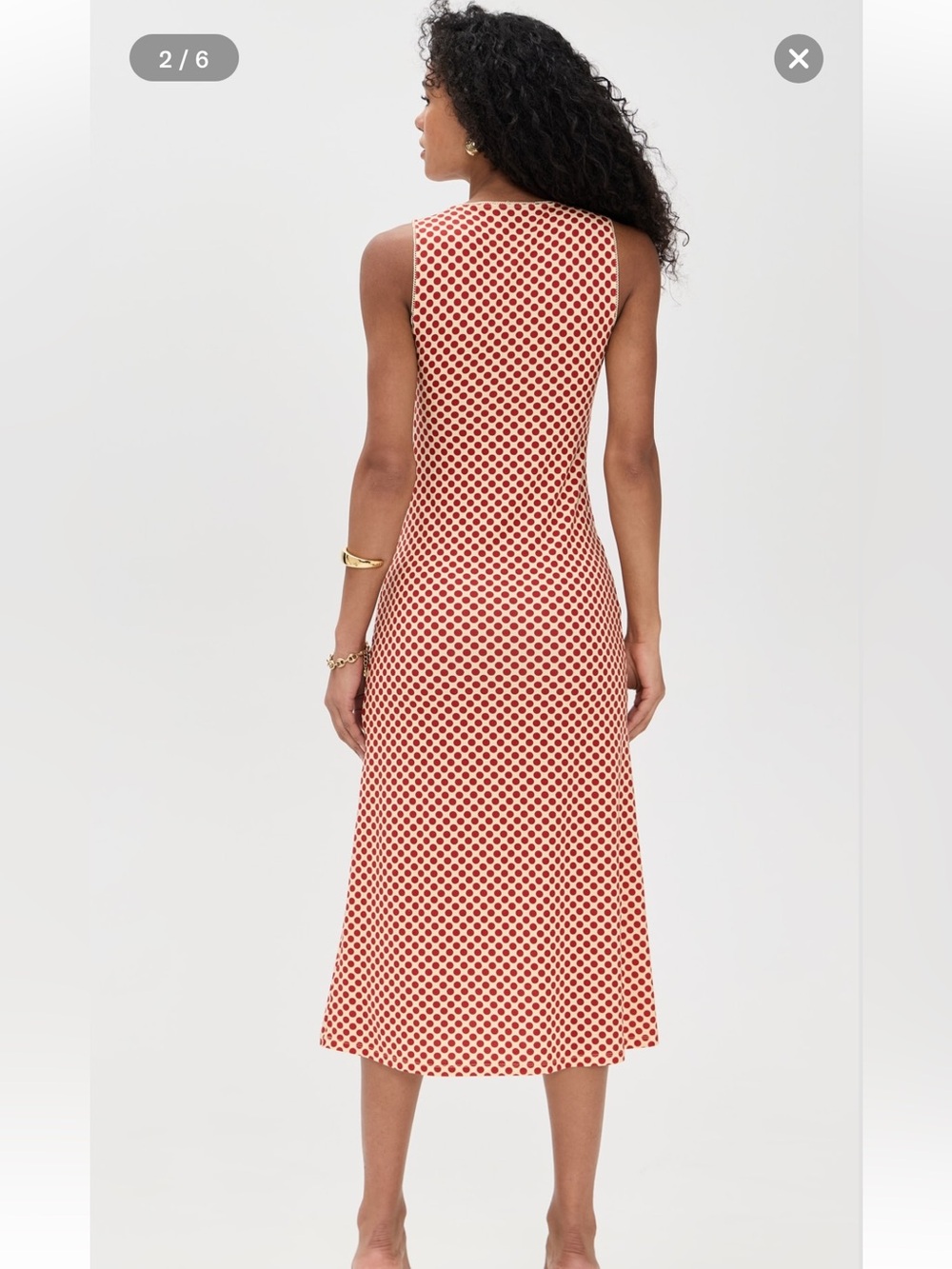 Reformation Brayden Knit Dress，size S - Picture 2 of 5
